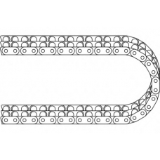 108 706 TOPRAN Цепь привода распредвала