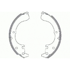 18492745351 S.b.s. Комплект тормозных колодок