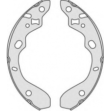 M799 MGA Комплект тормозных колодок