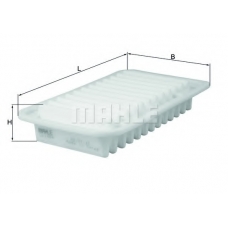 LX 1984 MAHLE Воздушный фильтр