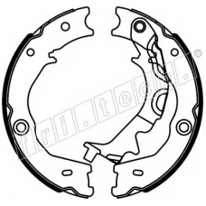 1049.173 fri.tech. Комплект тормозных колодок, стояночная тормозная с