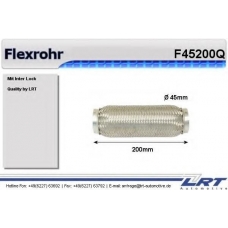 F45200Q LRT Гофрированная труба, выхлопная система