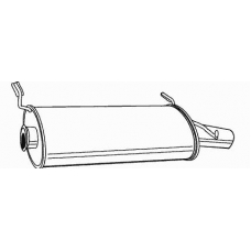 613932 FONOS Глушитель выхлопных газов конечный