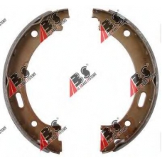 40843 ABS Комплект тормозных колодок, стояночная тормозная с