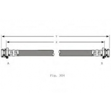 PHA194 TRW Тормозной шланг