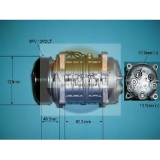 14-9647 AUTO AIR GLOUCESTER Компрессор, кондиционер