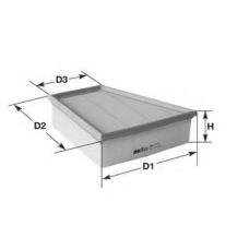 MA3040 CLEAN FILTERS Воздушный фильтр