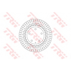 DF6670 TRW Тормозной диск