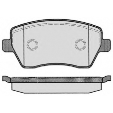RA.0805.0 RAICAM Комплект тормозных колодок, дисковый тормоз