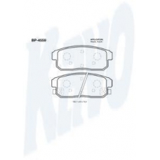 BP-4559 KAVO PARTS Комплект тормозных колодок, дисковый тормоз