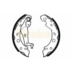 SH2564 BRAKE ENGINEERING Комплект тормозных колодок