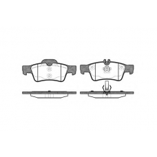 0991 00 KAWE Комплект тормозных колодок, дисковый тормоз