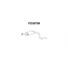 FD30708 VENEPORTE Предглушитель выхлопных газов