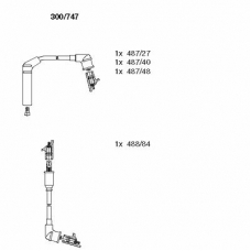 300/747 BREMI Комплект проводов зажигания
