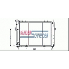 5304801 KUHLER SCHNEIDER Радиатор, охлаждение двигател