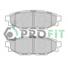 5000-1947 PROFIT Комплект тормозных колодок, дисковый тормоз