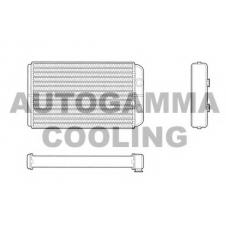 103059 AUTOGAMMA Теплообменник, отопление салона