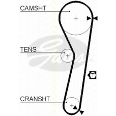 8645 5263xs TRISCAN Ремень ГРМ