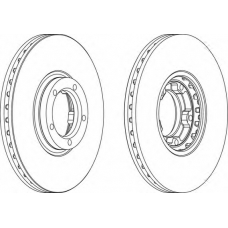 WGR0849-1 WAGNER LOCKHEED Тормозной диск