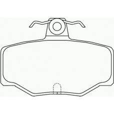 MDK0144 MINTEX Комплект тормозов, дисковый тормозной механизм