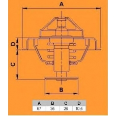 5753.84 CALORSTAT by Vernet Термостат, охлаждающая жидкость
