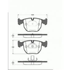 1501221517 S.b.s. Комплект тормозных колодок, дисковый тормоз