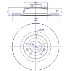 142.1426 CAR Тормозной диск
