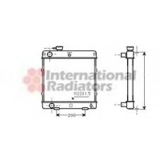 60402058 SCHLIECKMANN Радиатор, охлаждение двигателя