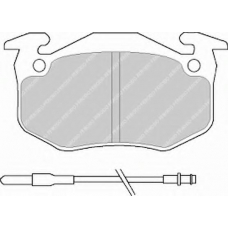 FDB440D FERODO Комплект тормозных колодок, дисковый тормоз