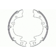 18492732604 S.b.s. Комплект тормозных колодок