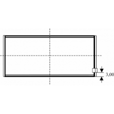 AEB4528 STD AE Шатунный подшипник