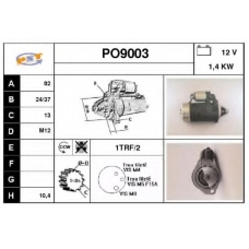 PO9003 SNRA Стартер