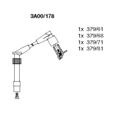 3A00/178 BREMI Комплект проводов зажигания