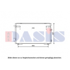 212086N AKS DASIS Конденсатор, кондиционер