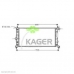 31-3107 KAGER Радиатор, охлаждение двигателя