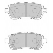 WBP24283C WAGNER LOCKHEED Комплект тормозных колодок, дисковый тормоз