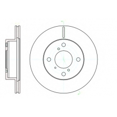 61104 10 KAWE Тормозной диск