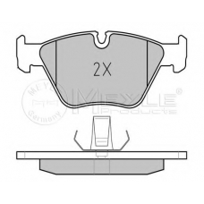 025 216 7720/PD MEYLE Комплект тормозных колодок, дисковый тормоз
