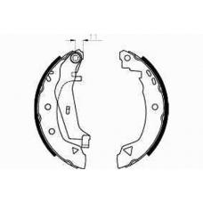 5182403 GIRLING Комплект тормозных колодок