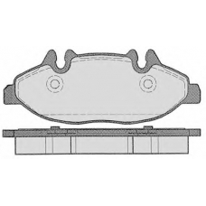 RA.0844.0 RAICAM Комплект тормозных колодок, дисковый тормоз