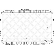 10-25951-SX STELLOX Радиатор, охлаждение двигателя