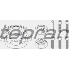 302 394 TOPRAN Ступица колеса