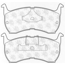 BP332 QH Benelux Комплект тормозных колодок, дисковый тормоз