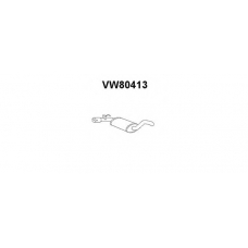 VW80413 VENEPORTE Предглушитель выхлопных газов