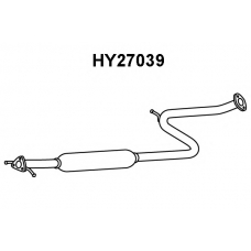 HY27039 VENEPORTE Предглушитель выхлопных газов