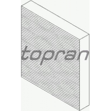 302 081 TOPRAN Фильтр, воздух во внутренном пространстве