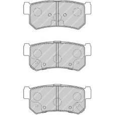 FDB1937 FERODO Комплект тормозных колодок, дисковый тормоз