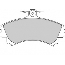 DBP381093 DURON Комплект тормозных колодок, дисковый тормоз