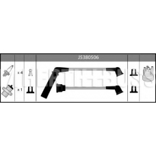 J5380506 NIPPARTS Ккомплект проводов зажигания