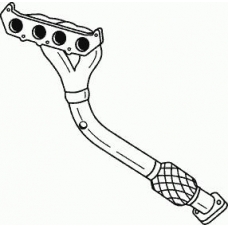 25197 SIGAM Труба выхлопного газа